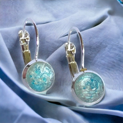 Cremation Earrings, Handmade Cremation Jewelry, Pet Cremation Jewelry, Cremate Jewelry, Ashes Earrings