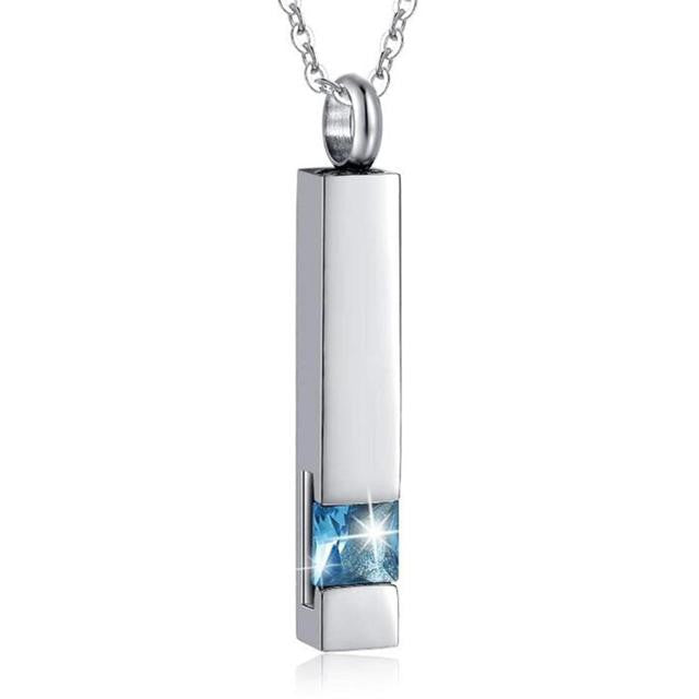 SJENERT Cremation Jewelry Urn Necklace For Ashes Memorial Keepsake  Necklaces Pendant Best(Silver-21#) - Walmart.com